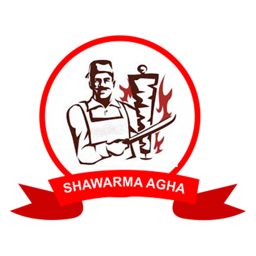 SHAWARMA AGHA logo.